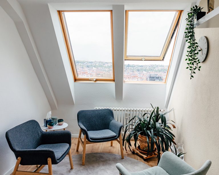 Einblick in den Beratungsraum in Stuttgart-West